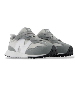 New Balance Sapatilhas de pele 327 New-B Hook & Loop cinzentas