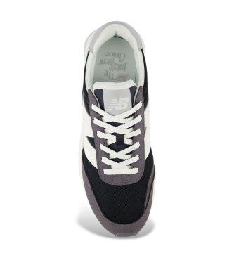 New Balance Sapatilhas de pele 370 cinzentas