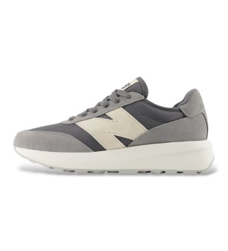New Balance Sapatilhas de pele 370 cinzento