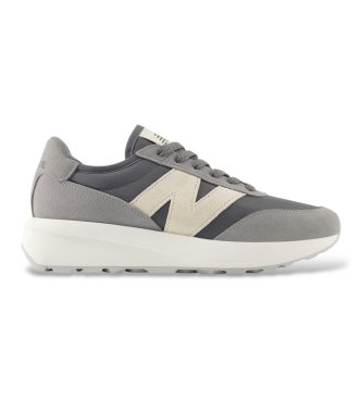 New Balance Sapatilhas de pele 370 cinzento