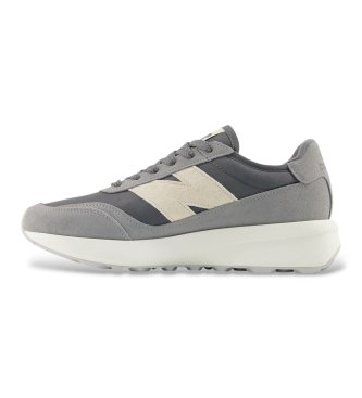 New Balance Sapatilhas de pele 370 cinzento