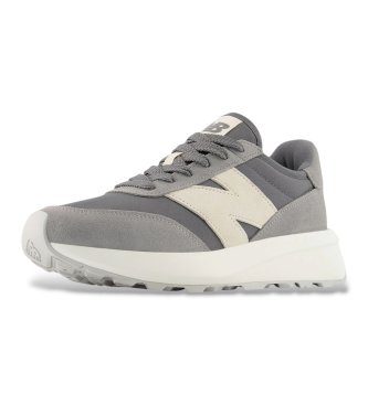 New Balance Sapatilhas de pele 370 cinzento