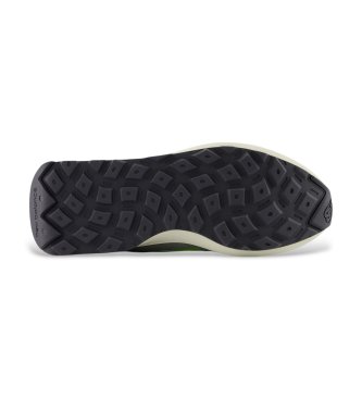 New Balance Scarpe da ginnastica in pelle verde, taglia 370