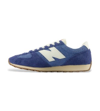 New Balance Tênis de couro 471 azul escuro
