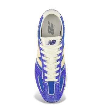 New Balance 471 blue leather trainers