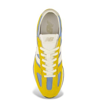 New Balance Yellow leather sneakers 471