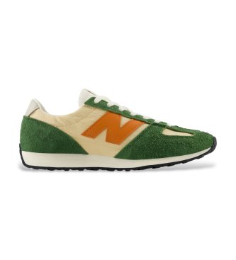New Balance Green 471 leather sneakers