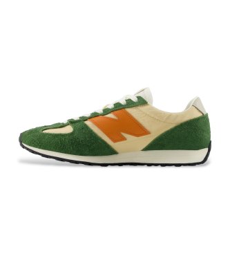 New Balance Green 471 leather sneakers