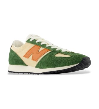 New Balance Green 471 leather sneakers