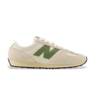 New Balance Sapatilhas de pele 471 bege