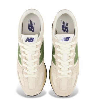 New Balance Sapatilhas de pele 471 bege