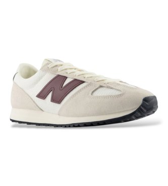New Balance Sapatilhas de pele 471 bege