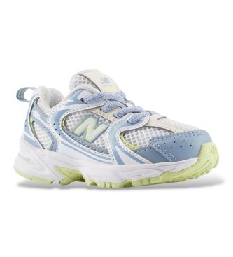 New Balance Baskets en cuir 530 Bungee Lace bleu