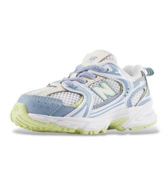 New Balance Baskets en cuir 530 Bungee Lace bleu