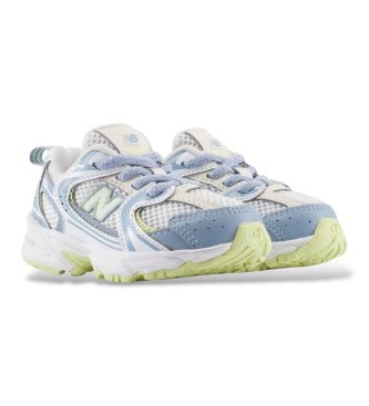 New Balance Baskets en cuir 530 Bungee Lace bleu