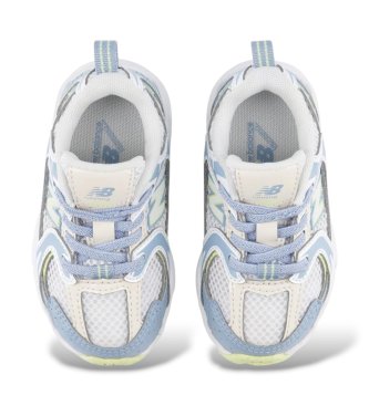 New Balance Baskets en cuir 530 Bungee Lace bleu