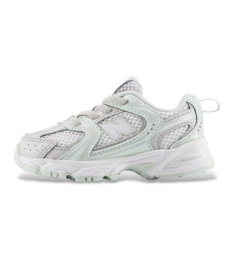 New Balance Usnjeni copati 530 Bungee Lace, bele barve