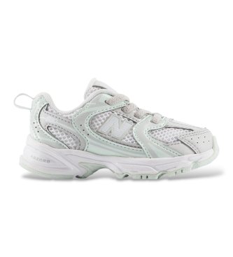 New Balance Usnjeni copati 530 Bungee Lace, bele barve