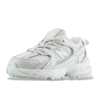 New Balance Usnjeni copati 530 Bungee Lace, bele barve