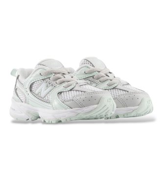 New Balance Usnjeni copati 530 Bungee Lace, bele barve