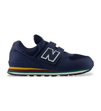 New Balance Lder Sneakers 574 Core Hook & Loop navy