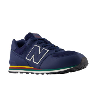 New Balance Leather Sneakers 574 Core navy