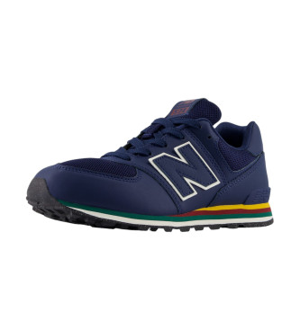 New Balance Scarpe da ginnastica 574 Core in pelle blu scuro