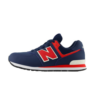 New Balance Usnjene superge 574 Core navy