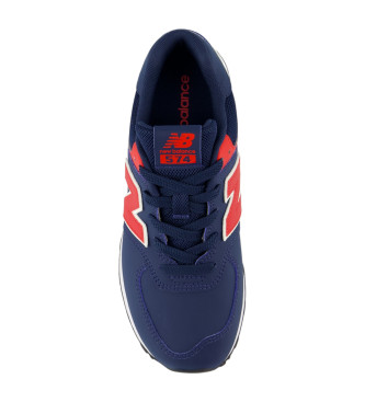 New Balance Zapatillas de Piel 574 Core marino