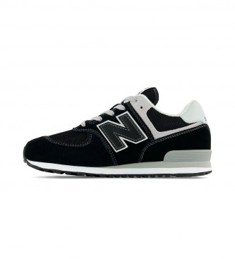 New Balance Sneakers 574 Core in pelle nera
