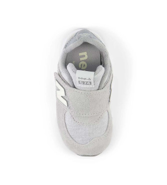New Balance Leather Sneakers 574 Hook Loop grey