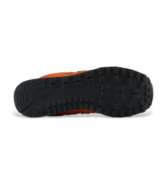 New Balance Ténis de pele 574 Lace castanhos