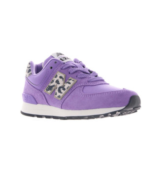 New Balance Sneakers in pelle 574 lilla