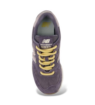 New Balance Leder-Sneaker 574 Grau