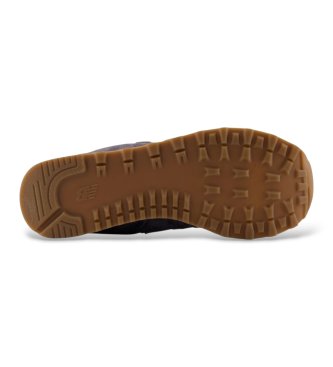 New Balance Leder-Sneaker 574 Grau