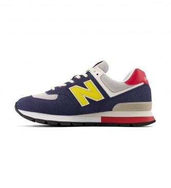 New Balance Leather sneakers 574 Rugged navy