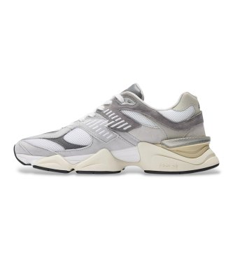 New Balance Leder-Sneaker 9060, grau