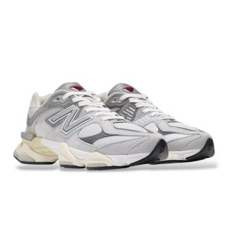 New Balance Leder-Sneaker 9060, grau