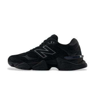 New Balance Baskets en cuir 9060 noir