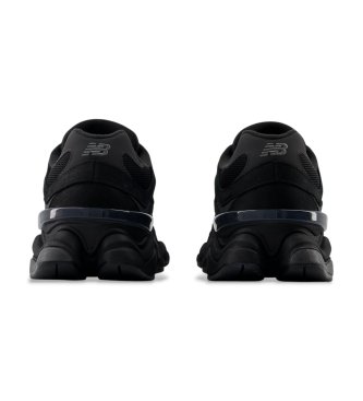 New Balance Baskets en cuir 9060 noir