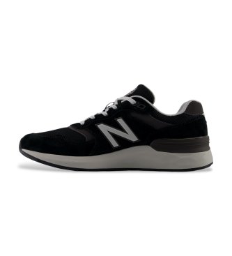 New Balance Fresh Foam X Walking 880 v7 Laufschuhe aus Leder, schwarz