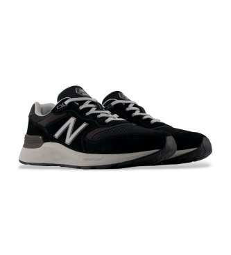 New Balance Fresh Foam X Walking 880 v7 Laufschuhe aus Leder, schwarz