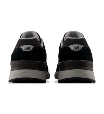 New Balance Fresh Foam X Walking 880 v7 Laufschuhe aus Leder, schwarz