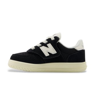 New Balance Black leather sneakers T500