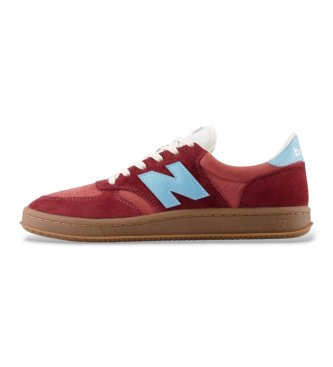 New Balance Zapatillas de piel T500 Granate