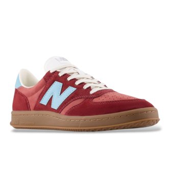 New Balance Zapatillas de piel T500 Granate