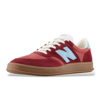 New Balance Zapatillas de piel T500 Granate