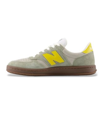 New Balance Zapatillas de piel T500 verde