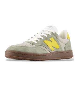 New Balance Zapatillas de piel T500 verde