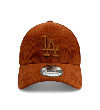 New Era Cord cap 39Thirty LA Dodgers brown